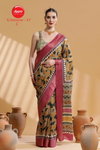 Universe 35 By Apple Daily Wear Cotton Printed Blend Saree Wholesale Shop In Surat
